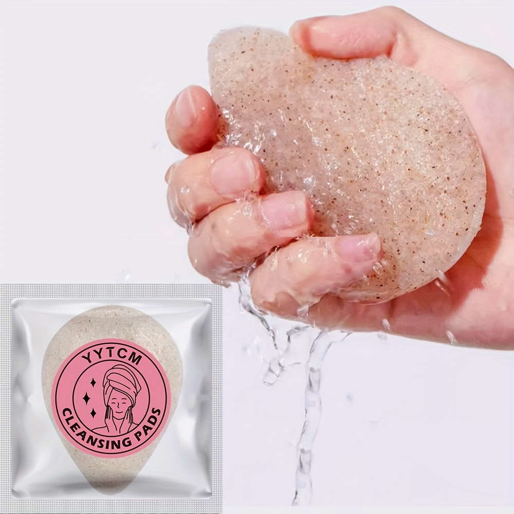 Walnut Seed Konjac Face Sponge - Cosmetic Sponge ulasan dan harga