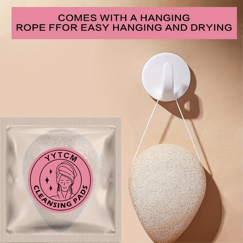Walnut Seed Konjac Face Sponge - Cosmetic Sponge ulasan dan harga