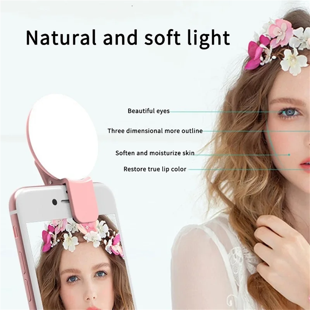 Portable LED Light Mobile Phon - Beauty Makeup Light ulasan dan harga