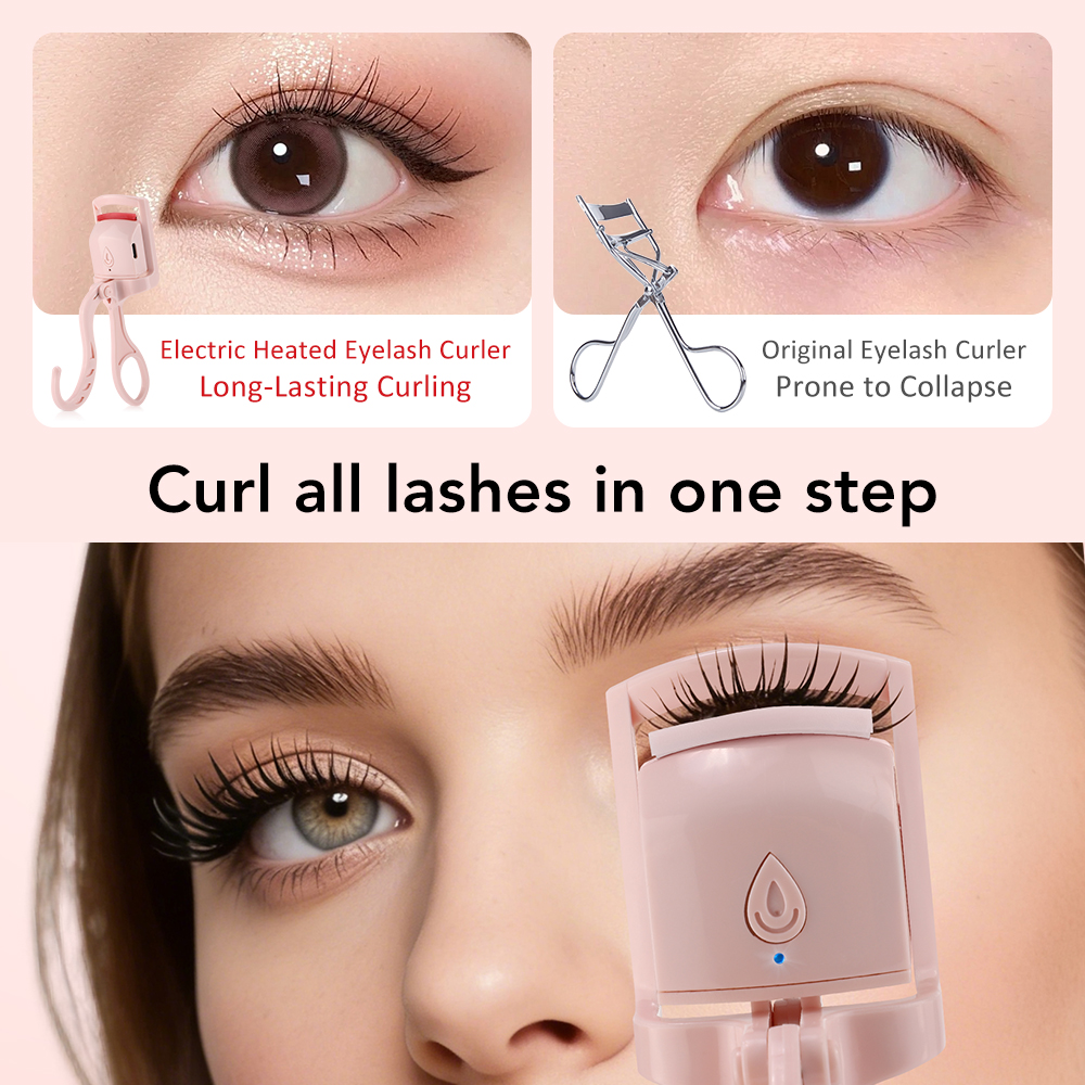 Portable Electric Eyelash Curl - Ms Beauty Makeup ulasan dan harga