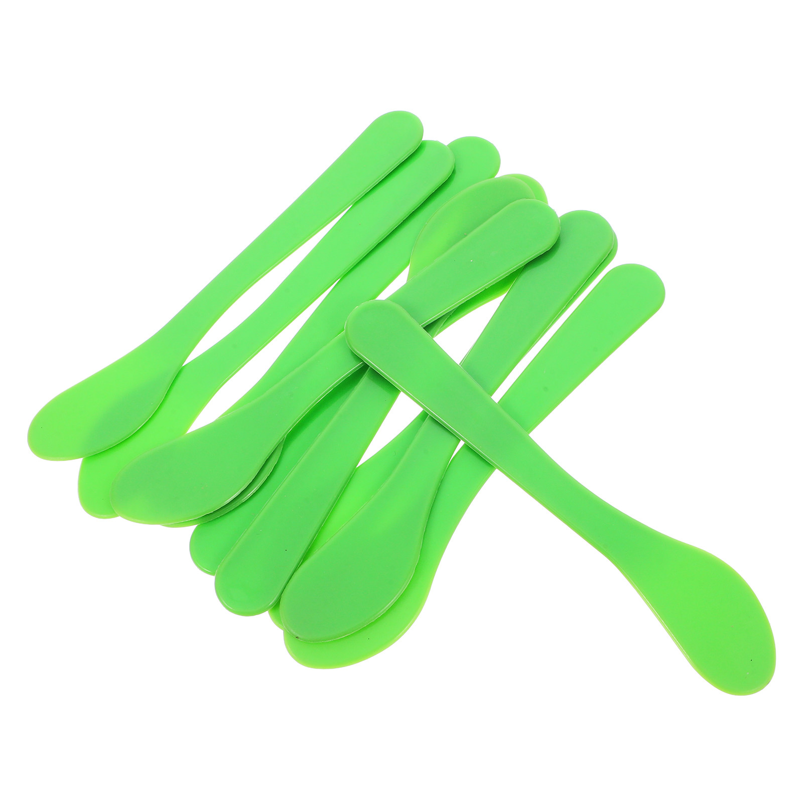 10Pcs Makeup Spatula Plastic F - Beauty Makeup Face ulasan dan harga