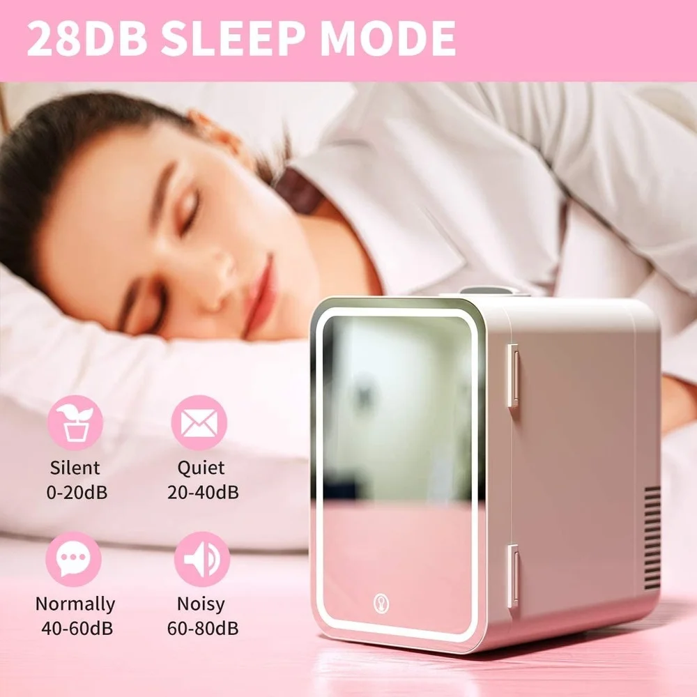 Mini Fridge 6 Liter Portable B - Beauty Makeup Fridge ulasan dan harga