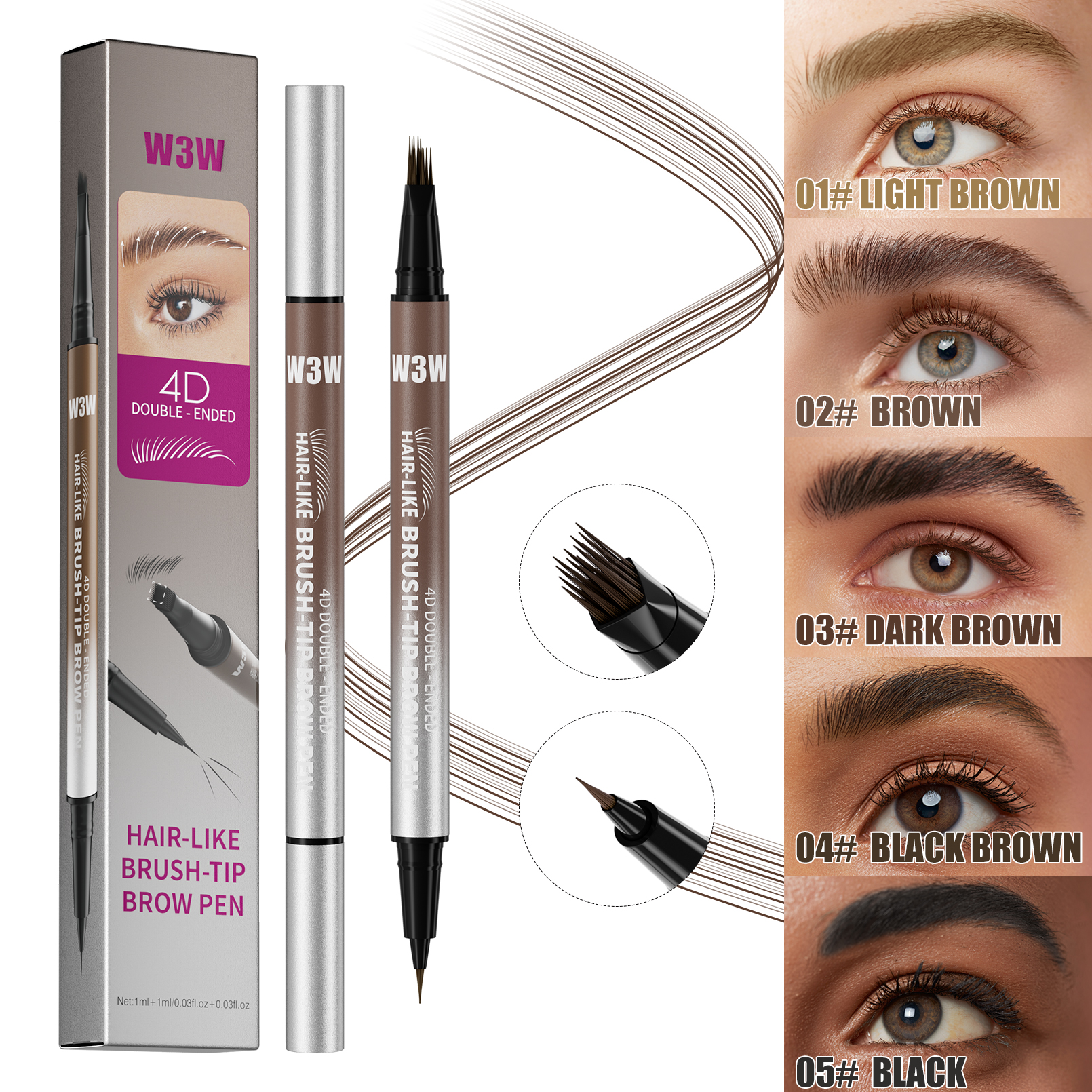 Velvet Wild Eyebrow Pencil Squ - Bb Cream Tinted ulasan dan harga