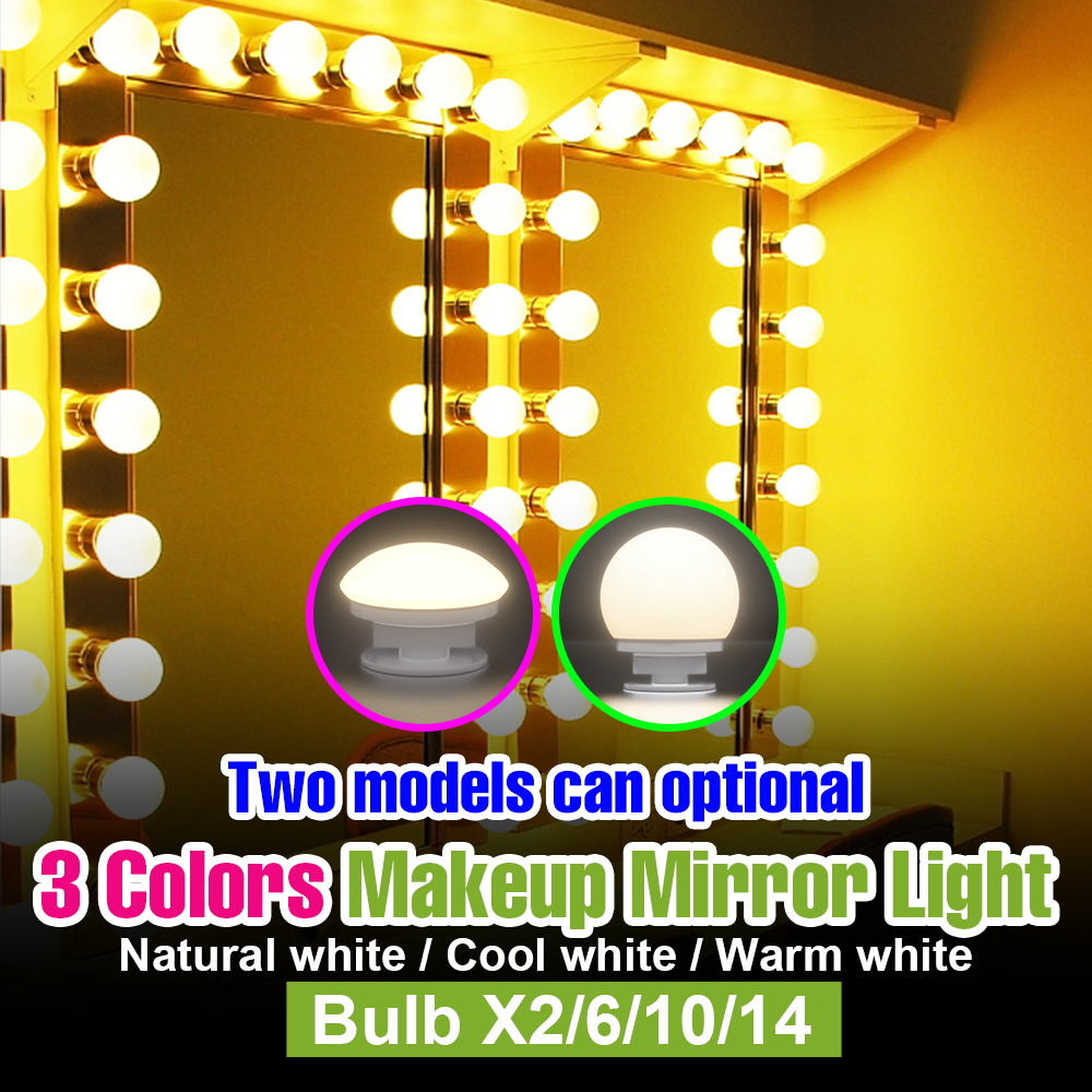 LED Makeup Mirror Light 5V Dim - Beauty Makeup Table ulasan dan harga