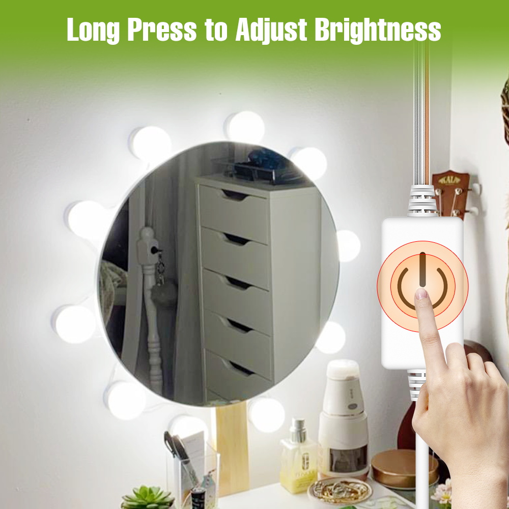 LED Makeup Mirror Light 5V Dim - Beauty Makeup Table ulasan dan harga
