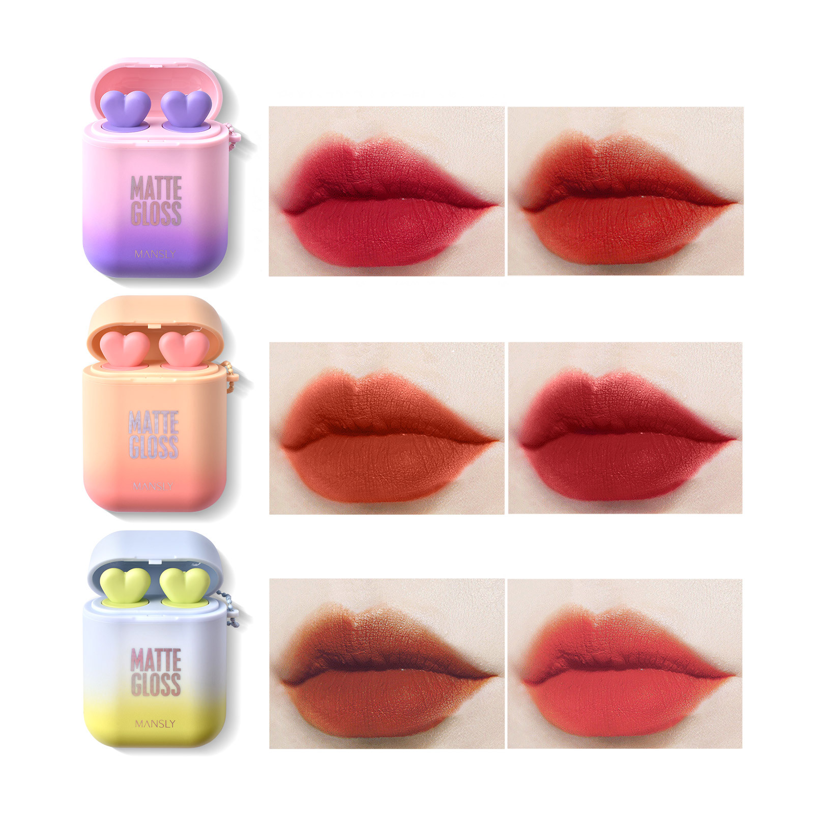 Makeup Airpod Lip Gloss Set Ve - J Beauty Makeup ulasan dan harga