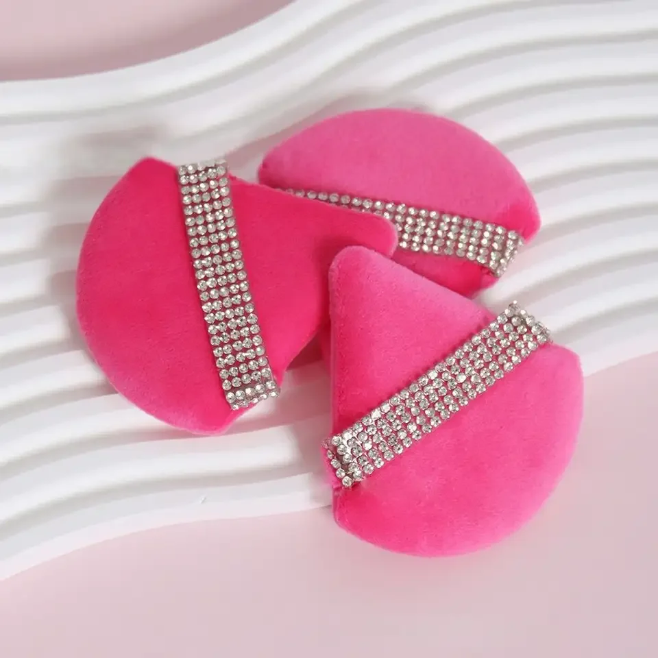 Diamond Triangle Powder Puff F - Beauty Makeup Face ulasan dan harga