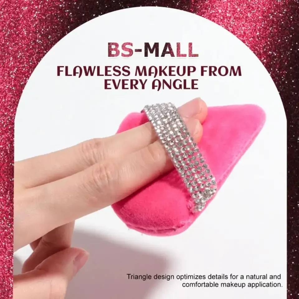 Diamond Triangle Powder Puff F - Beauty Makeup Face ulasan dan harga