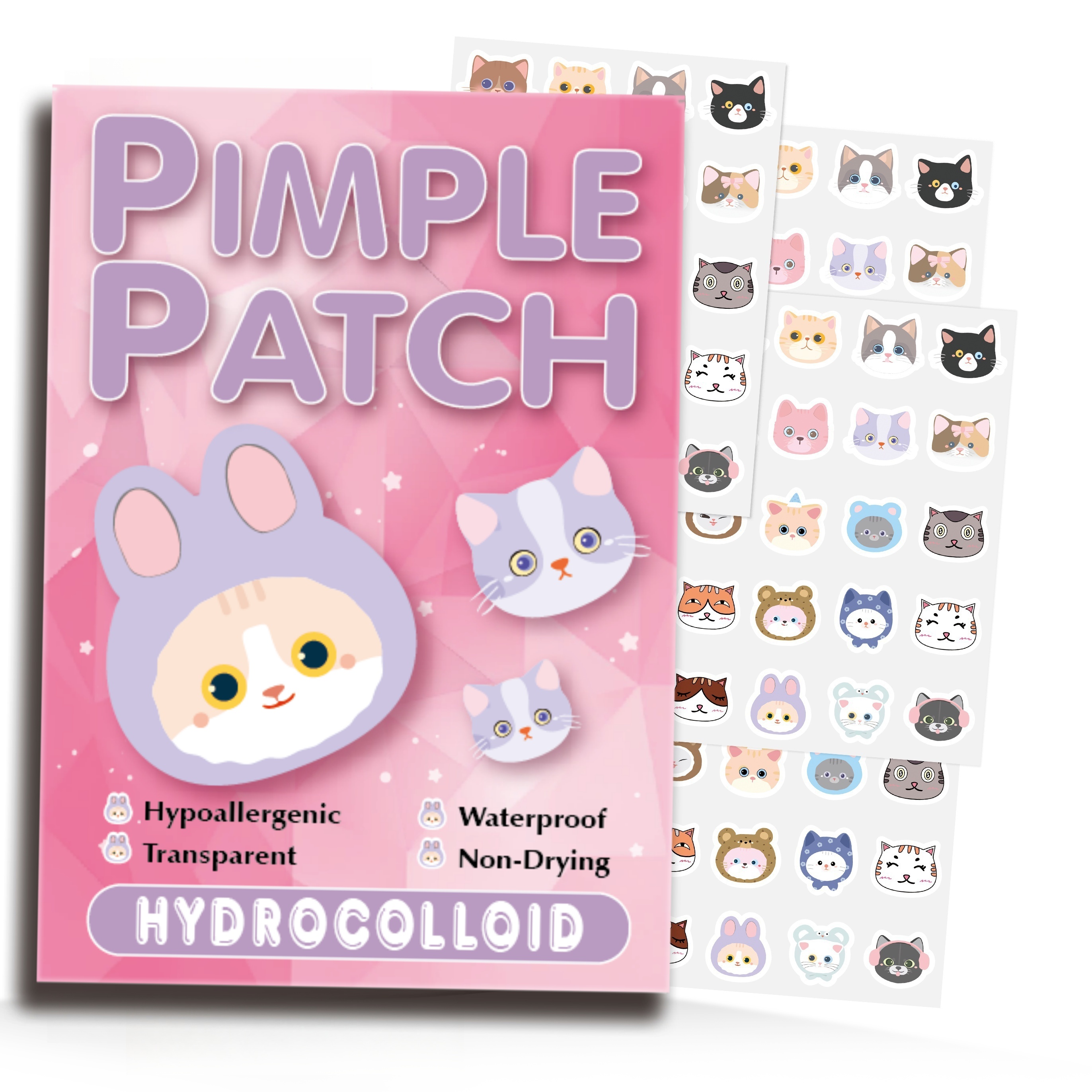 600pcs Cartoon acne patch, cut - Pressed Powder Foundation ulasan dan harga