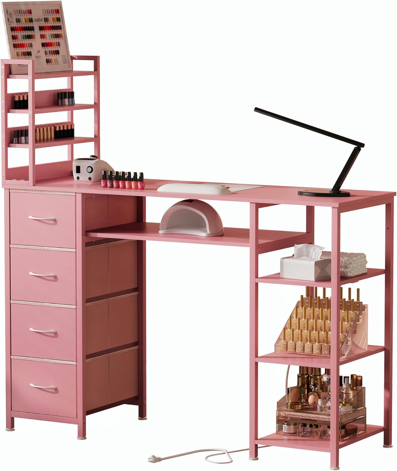 Manicure Table Nail Desk for N - Beauty Makeup Table ulasan dan harga