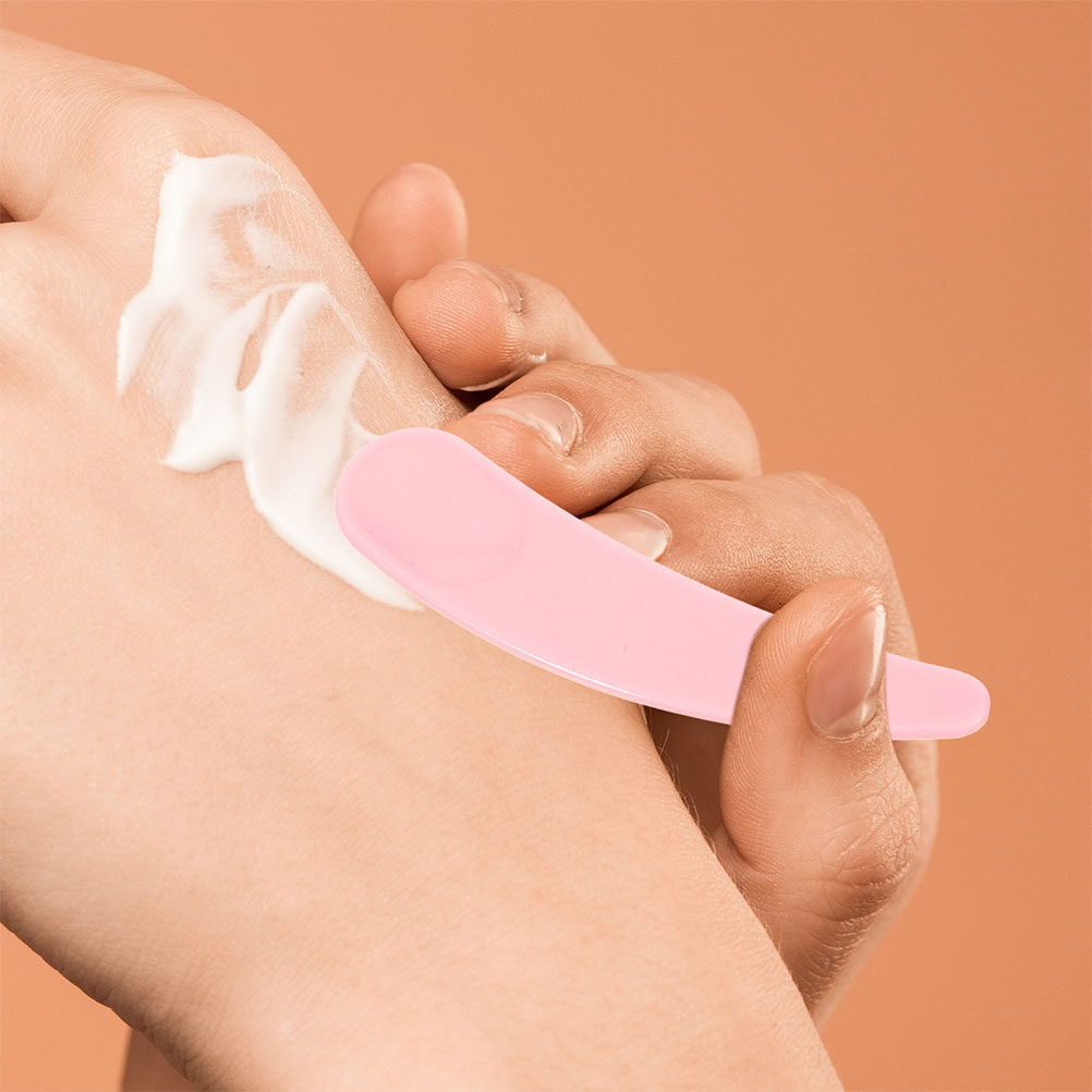 100Pcs Face Mask Spoon Mini Pl - Beauty Makeup Face ulasan dan harga