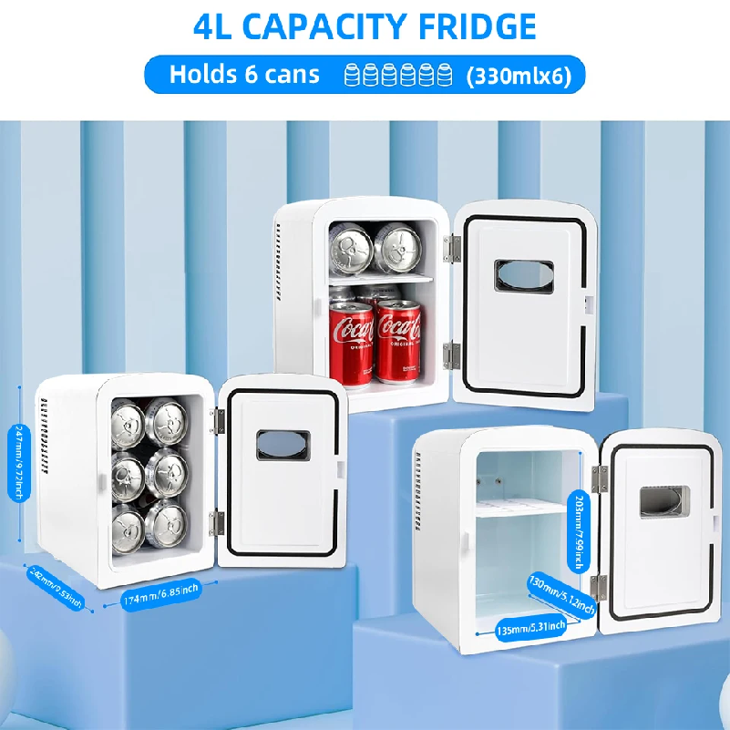 Portable 4L Mini Beauty Fridge - Beauty Makeup Fridge ulasan dan harga
