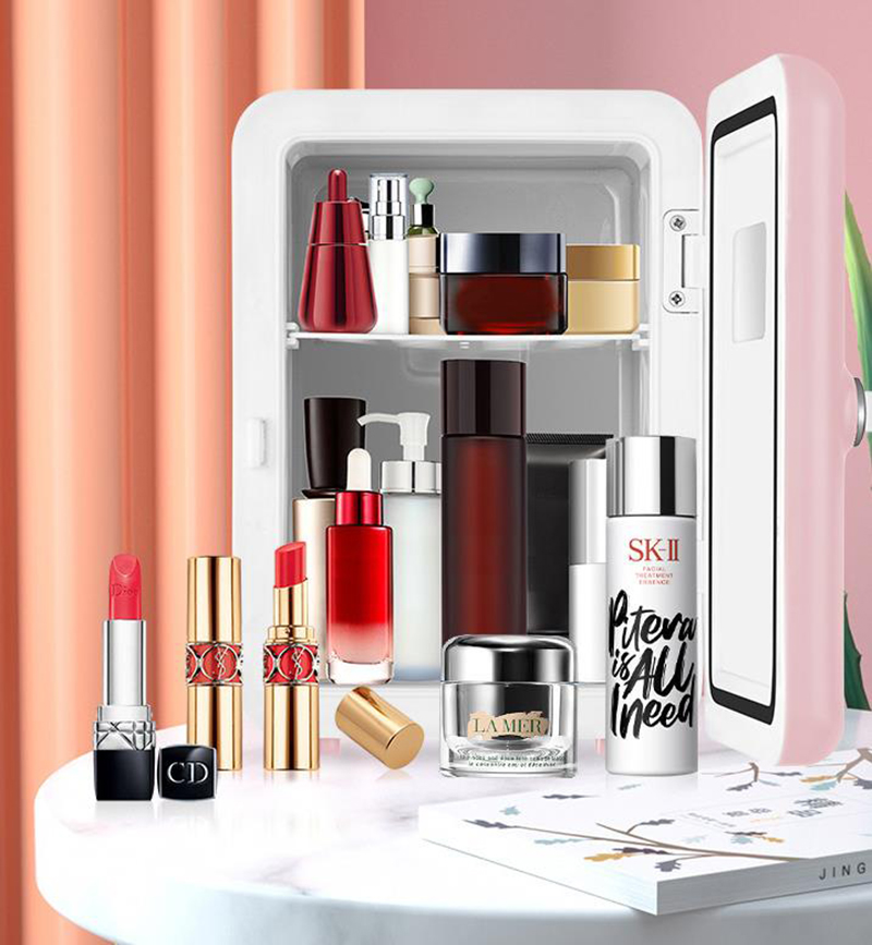 Dual-Use 4L Home Car Use Refri - Beauty Makeup Fridge ulasan dan harga