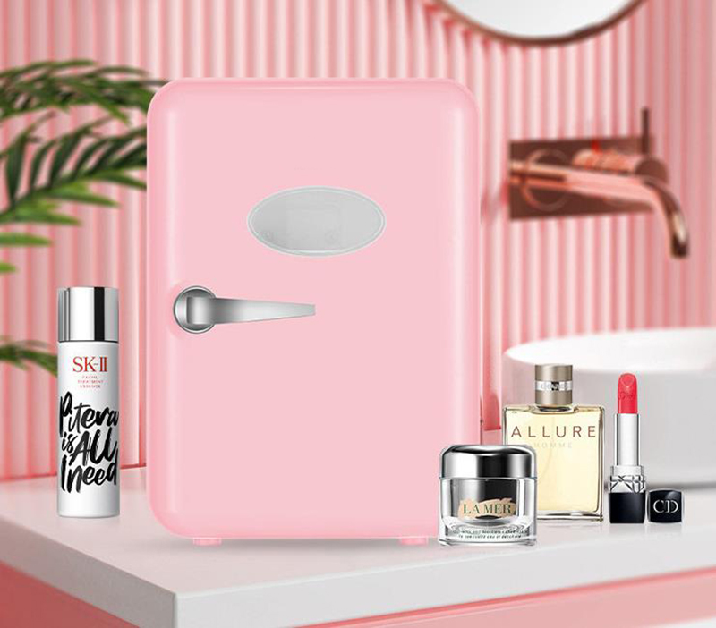 Dual-Use 4L Home Car Use Refri - Beauty Makeup Fridge ulasan dan harga