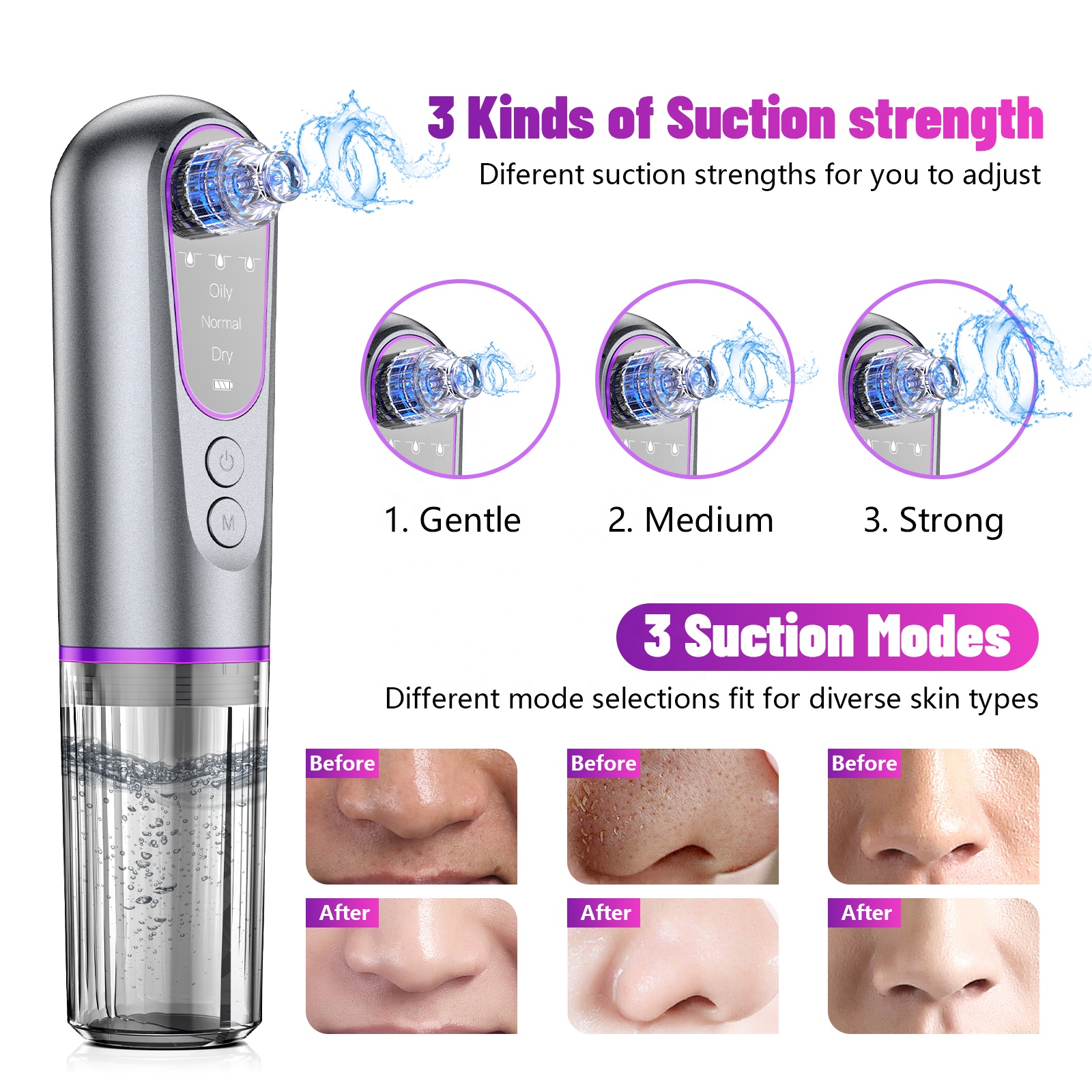 Beauty Product Facial Cleaner  - Pore Vacuum ulasan dan harga