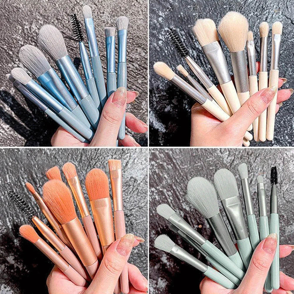 New 8Pcs Makeup Brush Set Make - Beauty Makeup News ulasan dan harga