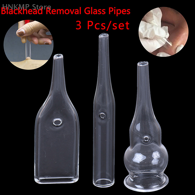 3Pcs/Set Blackhead Removal Gla - Pore Vacuum ulasan dan harga