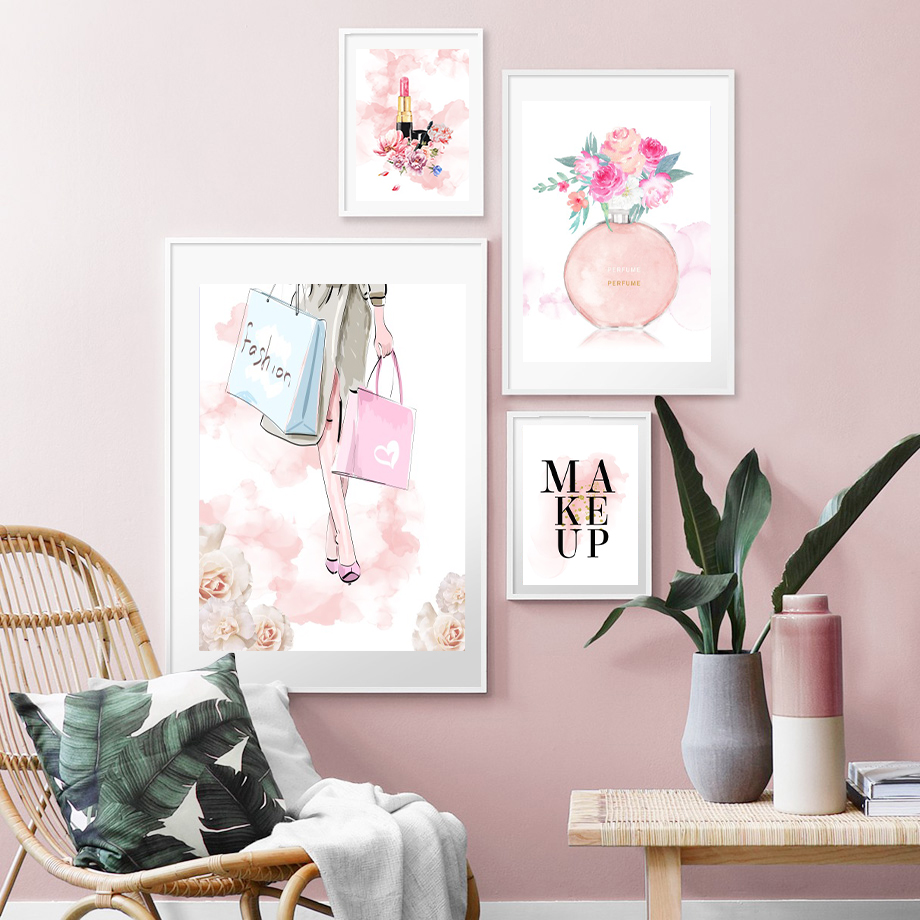Perfume Fashion Poster Lipstic - Beauty Makeup Pictures ulasan dan harga