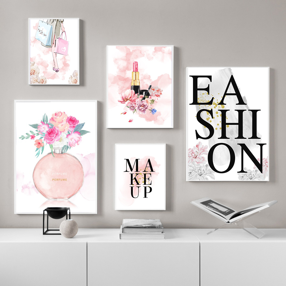 Perfume Fashion Poster Lipstic - Beauty Makeup Pictures ulasan dan harga