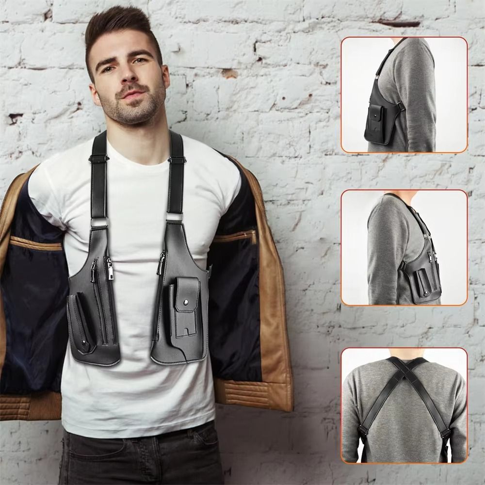 Retro Anti-theft Storage Vest  - Pressed Powder Foundation ulasan dan harga