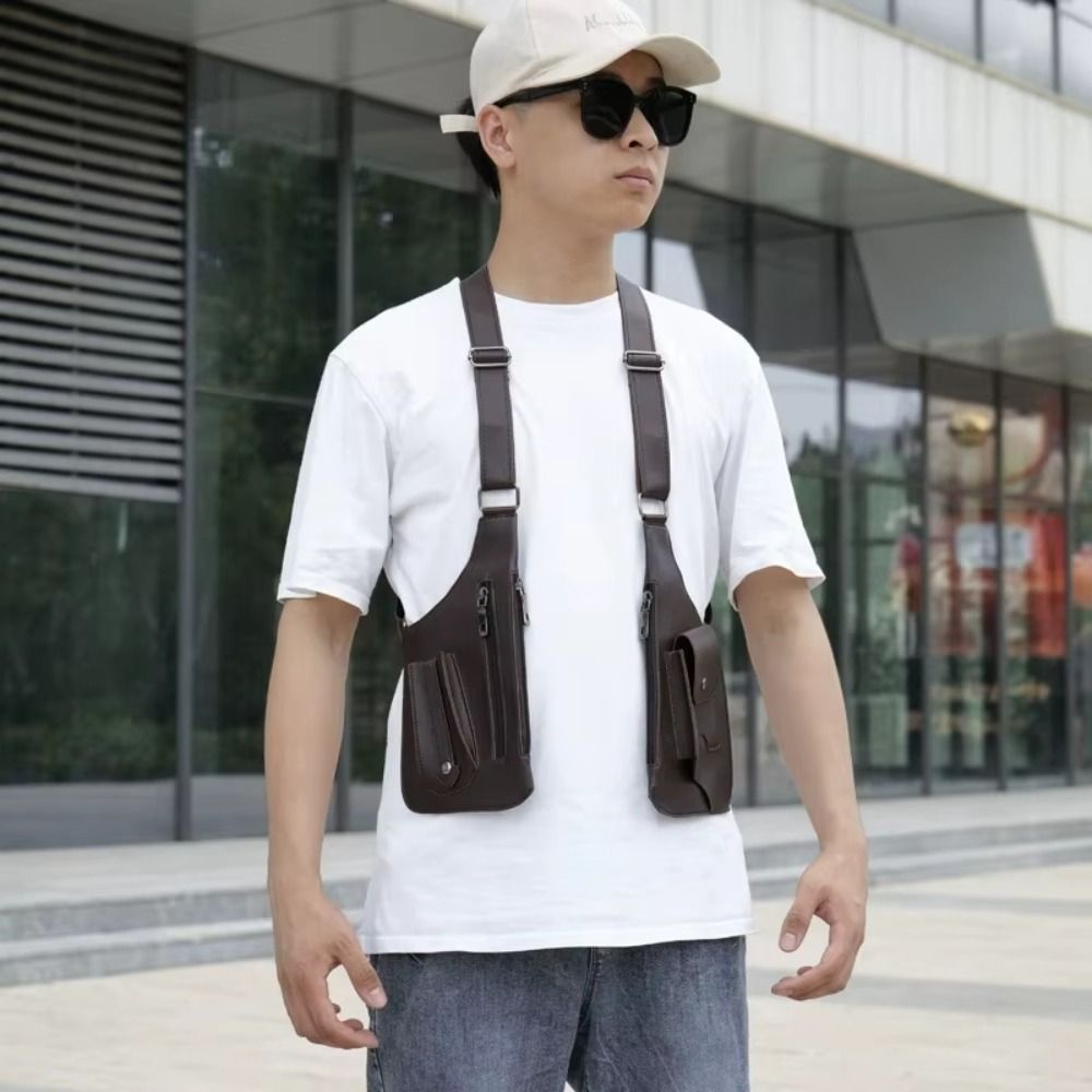 Retro Anti-theft Storage Vest  - Pressed Powder Foundation ulasan dan harga