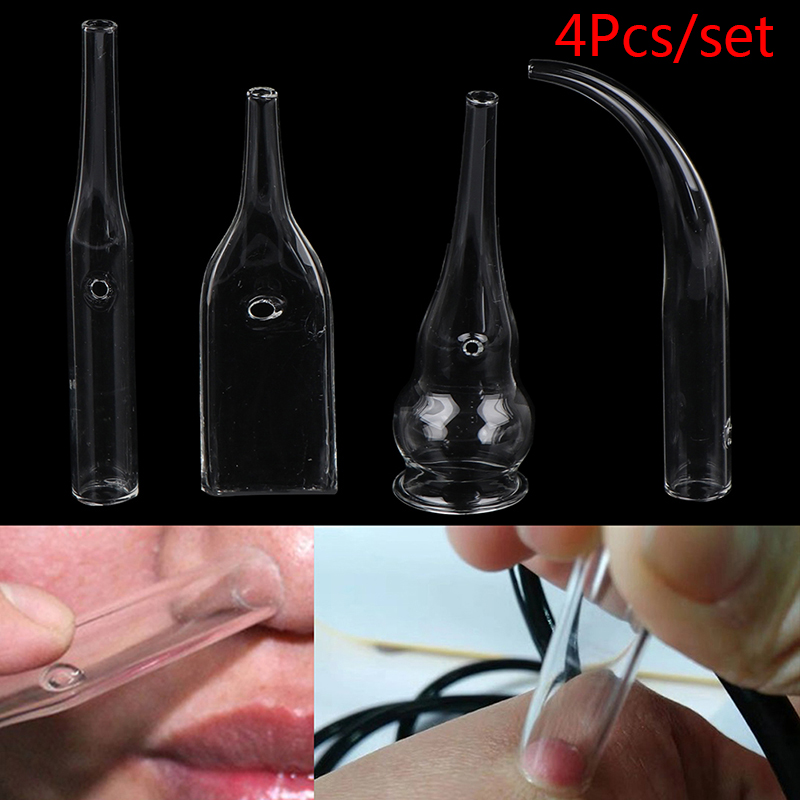 4Pcs/Set Blackhead Removal Gla - Pore Vacuum ulasan dan harga