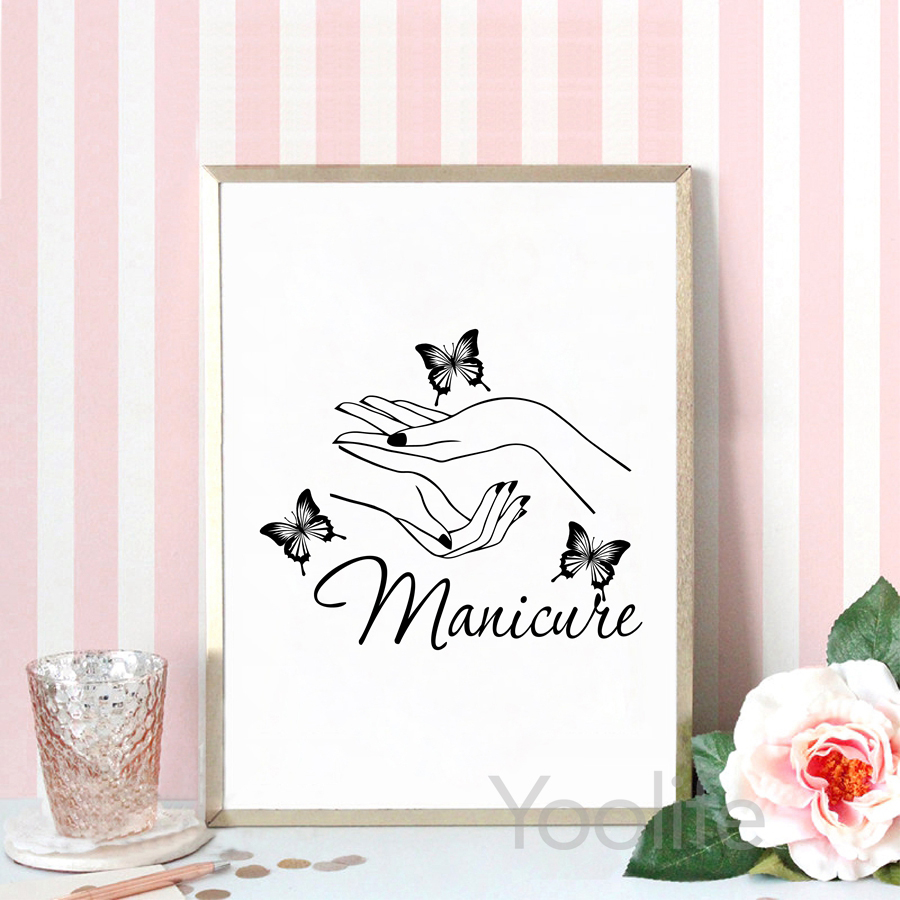 Nail Salon Quotes Makeup Wall  - Beauty Makeup Pictures ulasan dan harga