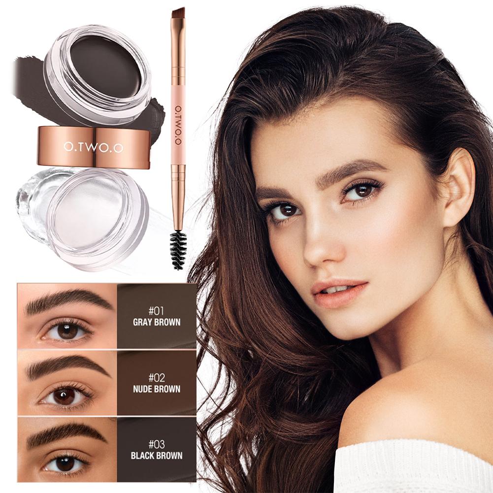 2-in-1 Eyebrow Pomade Brow Gel - Bb Cream Tinted ulasan dan harga