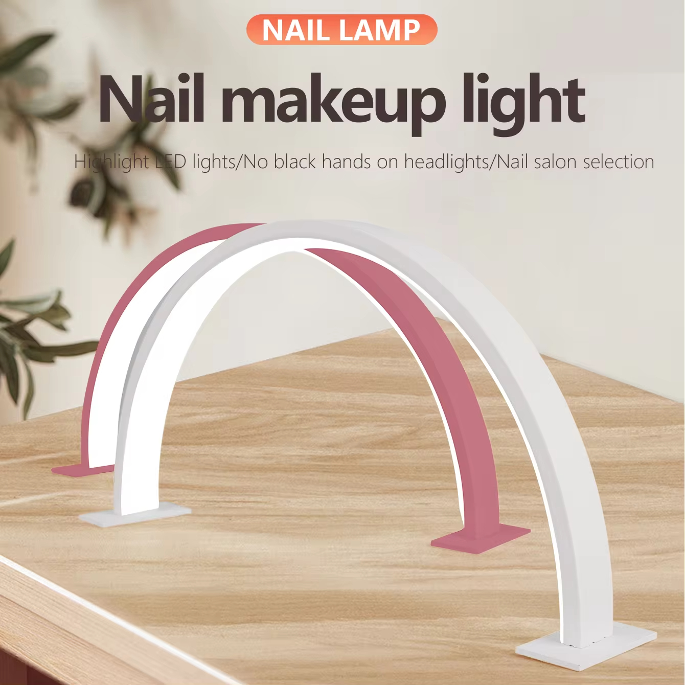 LED Nail Lamp Half Moon Beauty - Beauty Makeup Light ulasan dan harga